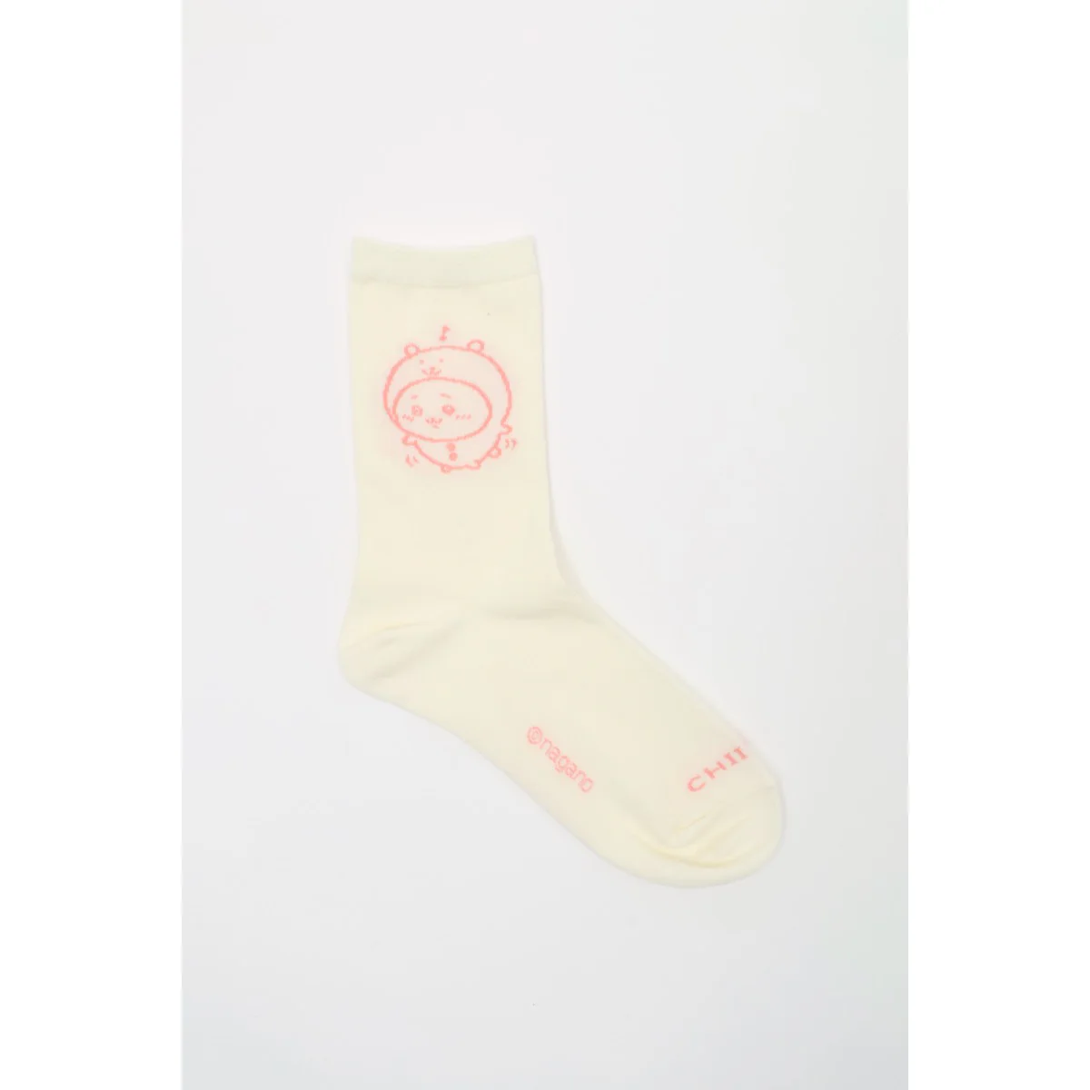 ナガノキャラクターズ クルーソックス ちいかわ アイボリー - Image 6