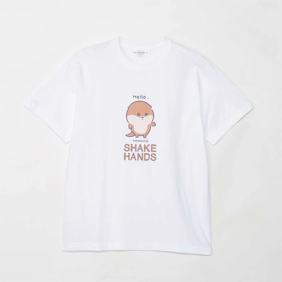 ナガノキャラクターズ ナガノの水族館 Tシャツ カワウソ ホワイト - Image 4