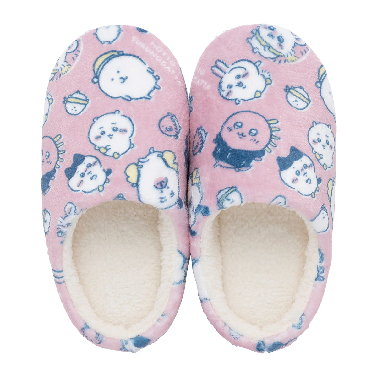 ナガノキャラクターズ あったか大きめルームシューズ（ピンク） - Image 3