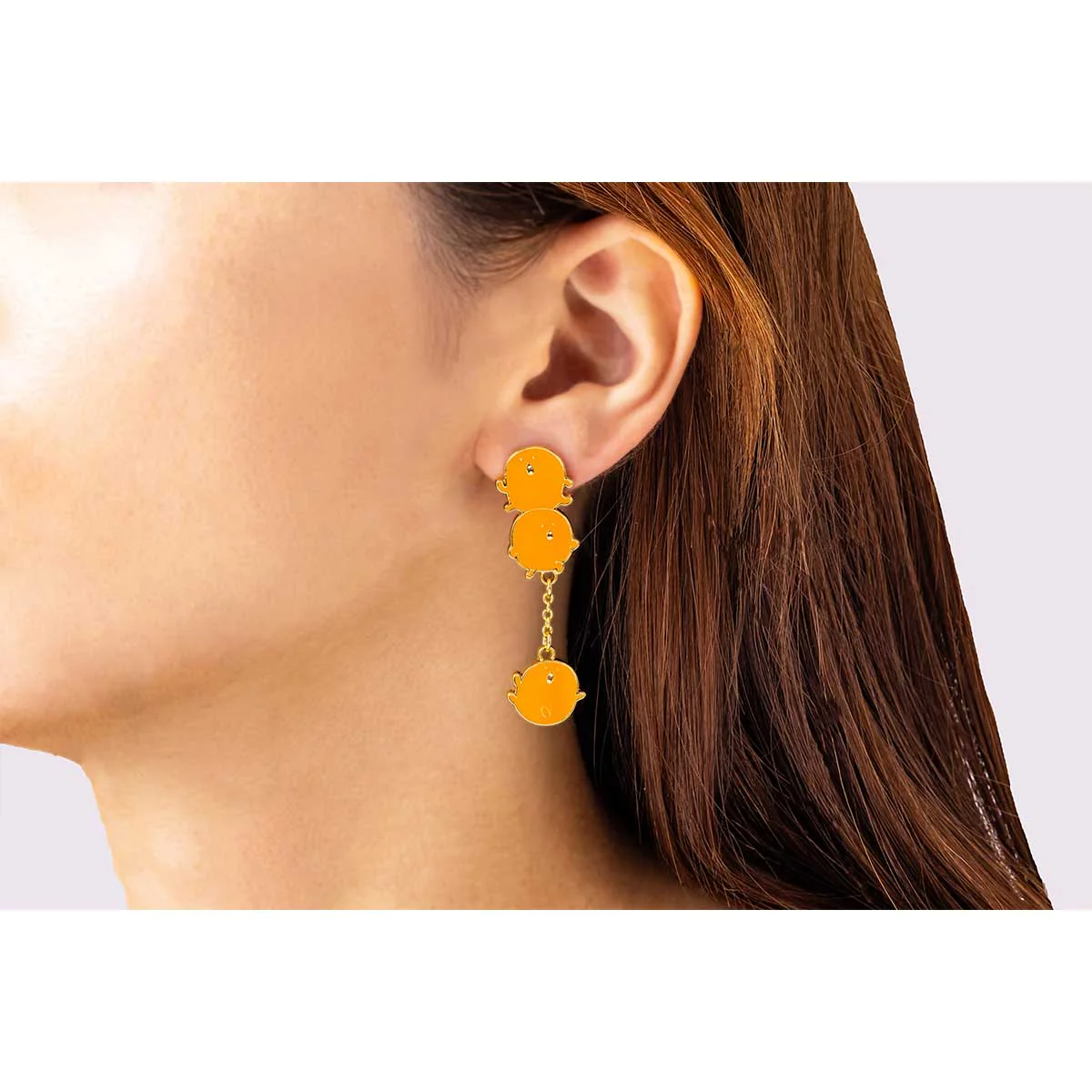 ナガノキャラクターズ ゆらゆらピアス（もぐらコロッケ トリオ） - Image 3