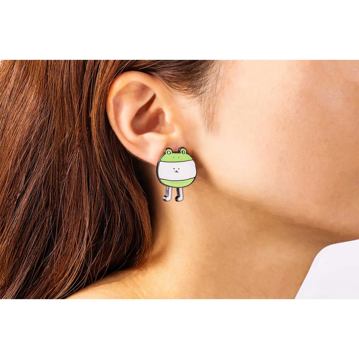 ナガノキャラクターズ ゆらゆらピアス（カエル） - Image 3