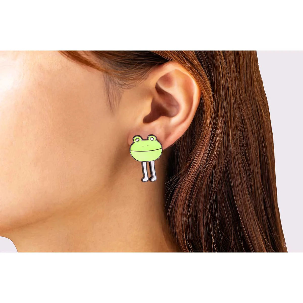 ナガノキャラクターズ ゆらゆらピアス（カエル） - Image 4