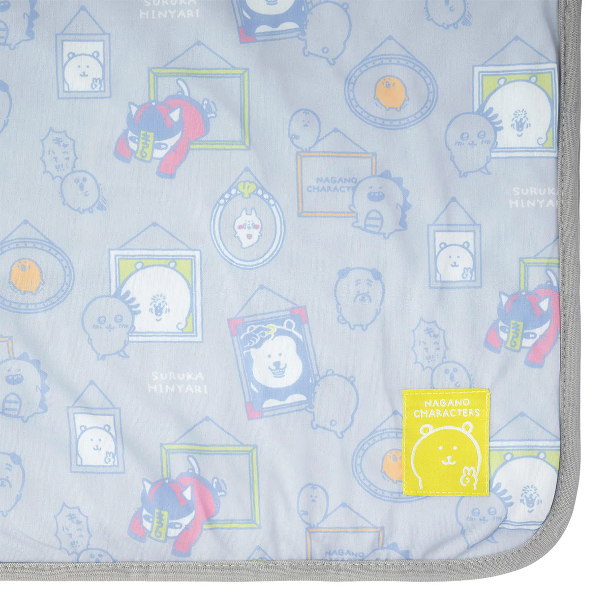 ナガノキャラクターズ ひんやりシングルサイズブランケット（フレーム） - Image 5