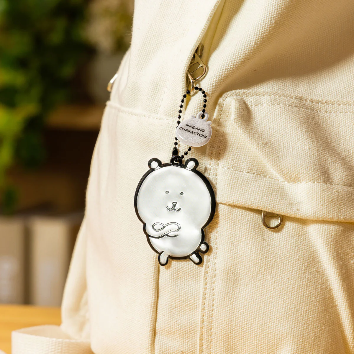 ナガノキャラクターズ リフレクターキーホルダー（もちきんちゃく） - Image 4
