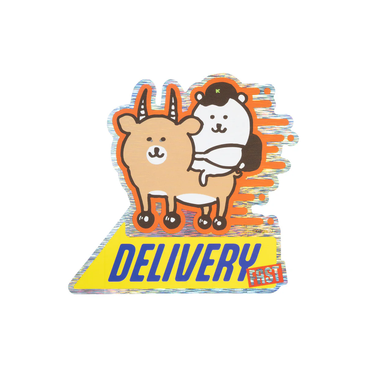 ナガノキャラクターズ ホログラム大きめステッカー（DELIVERY） - Image 4