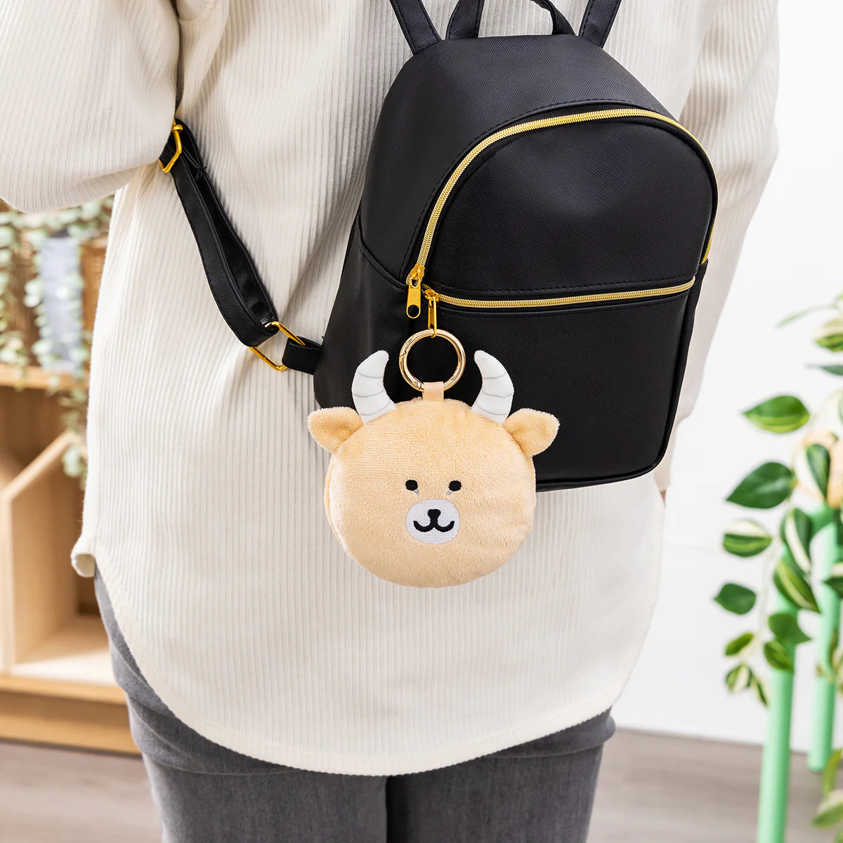 ナガノキャラクターズ エコバッグ入りマスコット（早インパラ） - Image 3