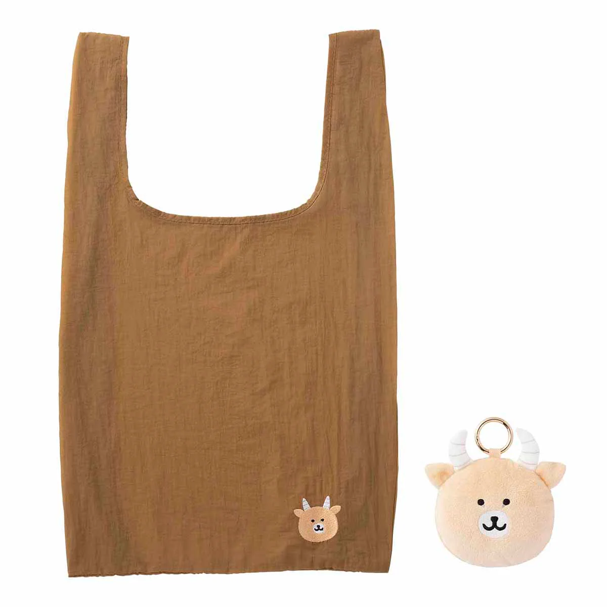 ナガノキャラクターズ エコバッグ入りマスコット（早インパラ） - Image 8