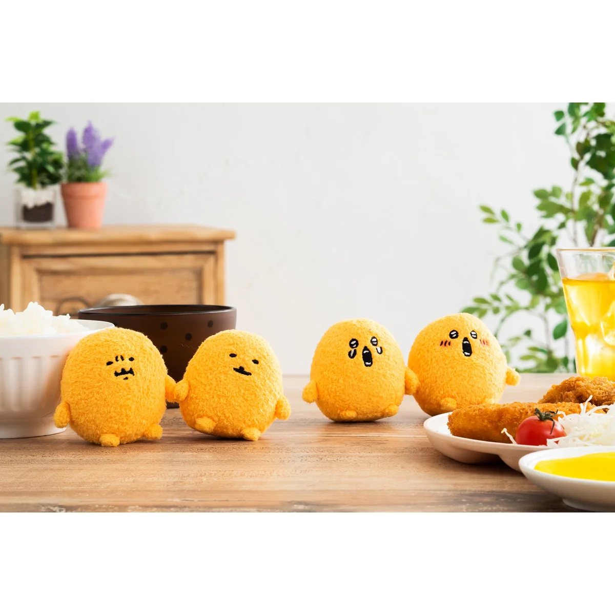 ナガノマーケット ミニミニおすわりマスコット（もぐらコロッケ／えがお） - Image 3