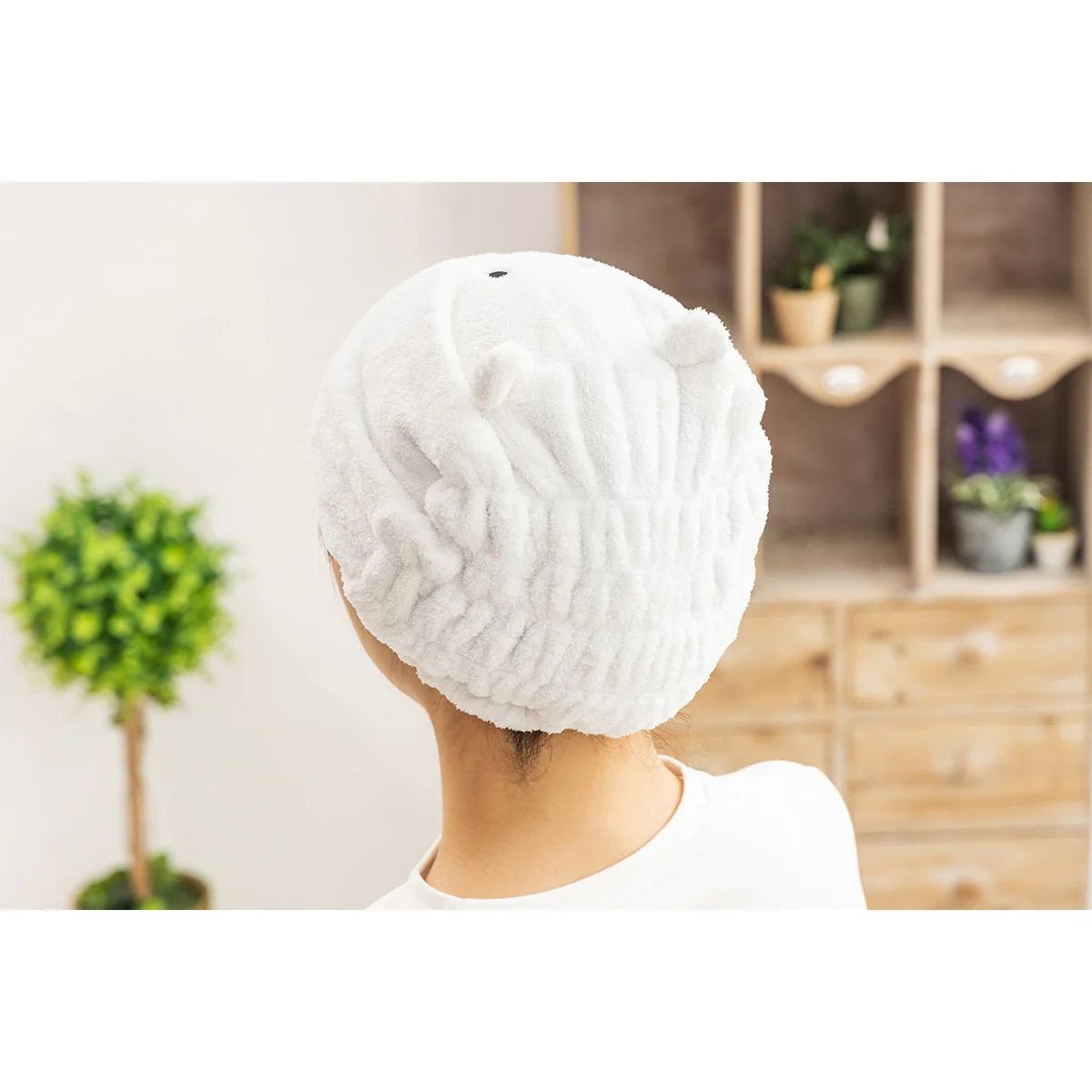 ナガノマーケット ヘアキャップ（ナガノのくま） - Image 3