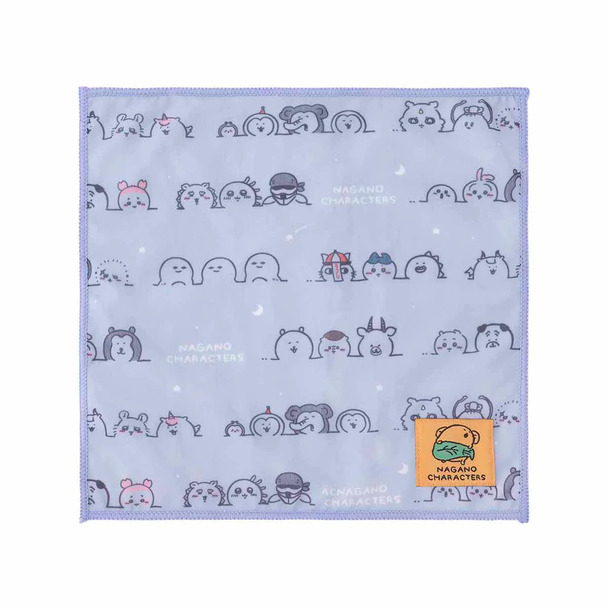 ナガノキャラクターズ ひんやりハンカチ（パープル） - Image 3