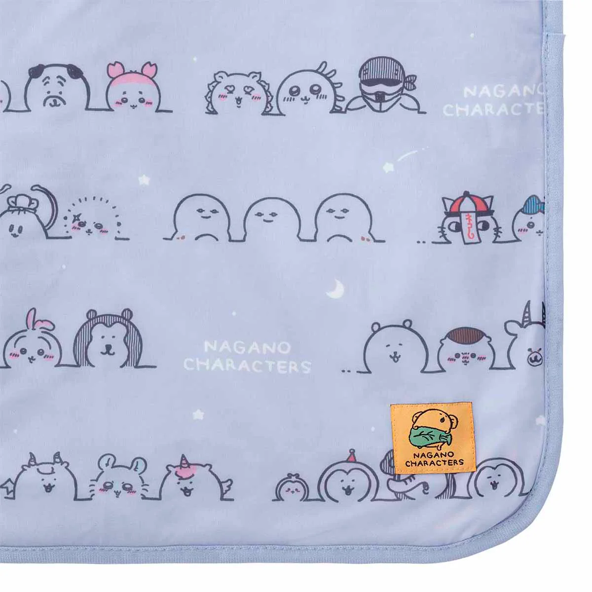 ナガノキャラクターズ ひんやりシングルサイズブランケット（パープル） - Image 6
