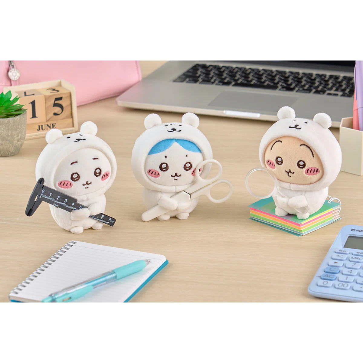 ナガノマーケット 持ちますマスコット（ナガノのくまを被ったちいかわ） - Image 3