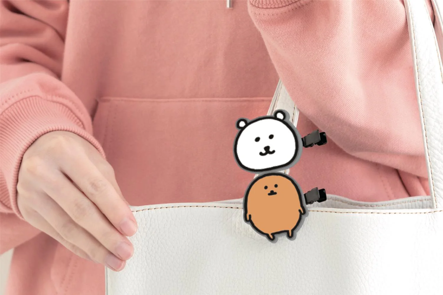 ナガノのくま 前髪クリップ - Image 5