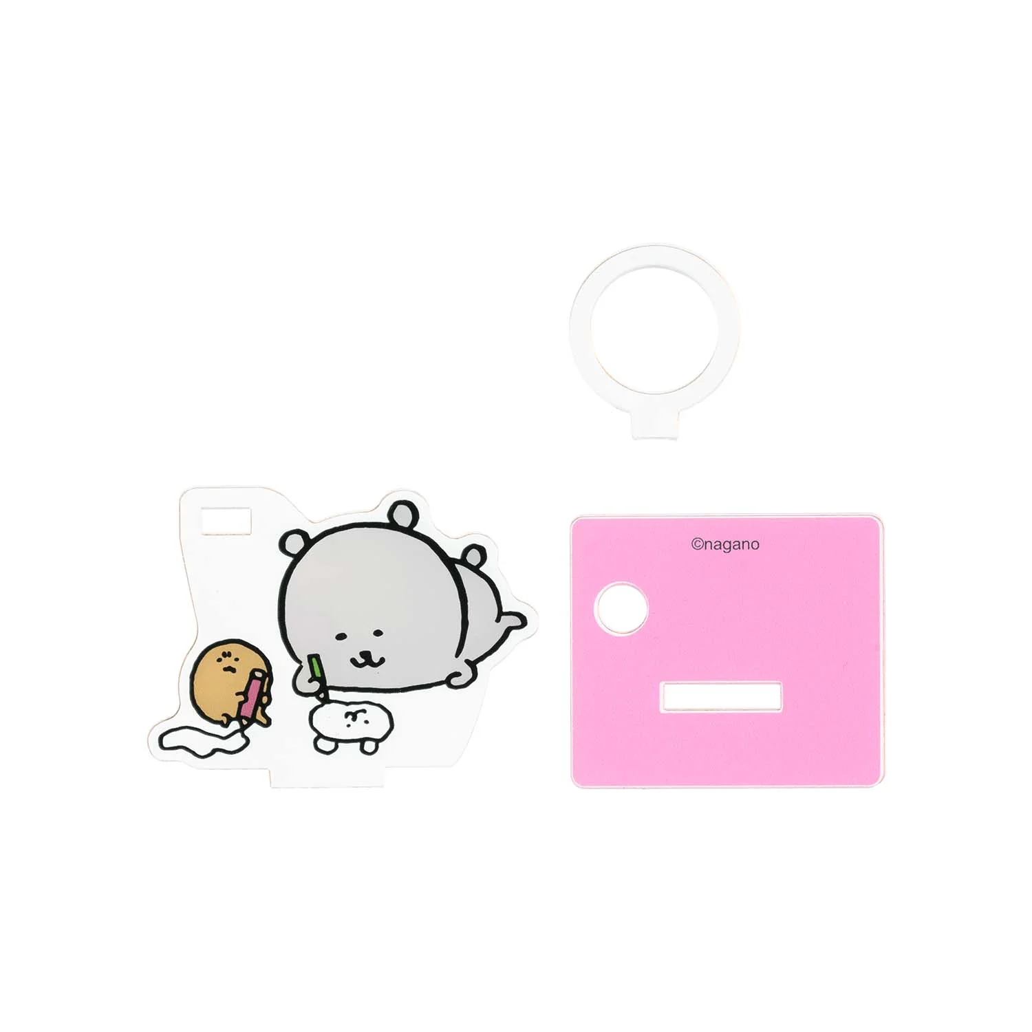 ナガノのくま＆もぐらコロッケ トレーディングアクリルPENスタンド 全10種 - Image 17