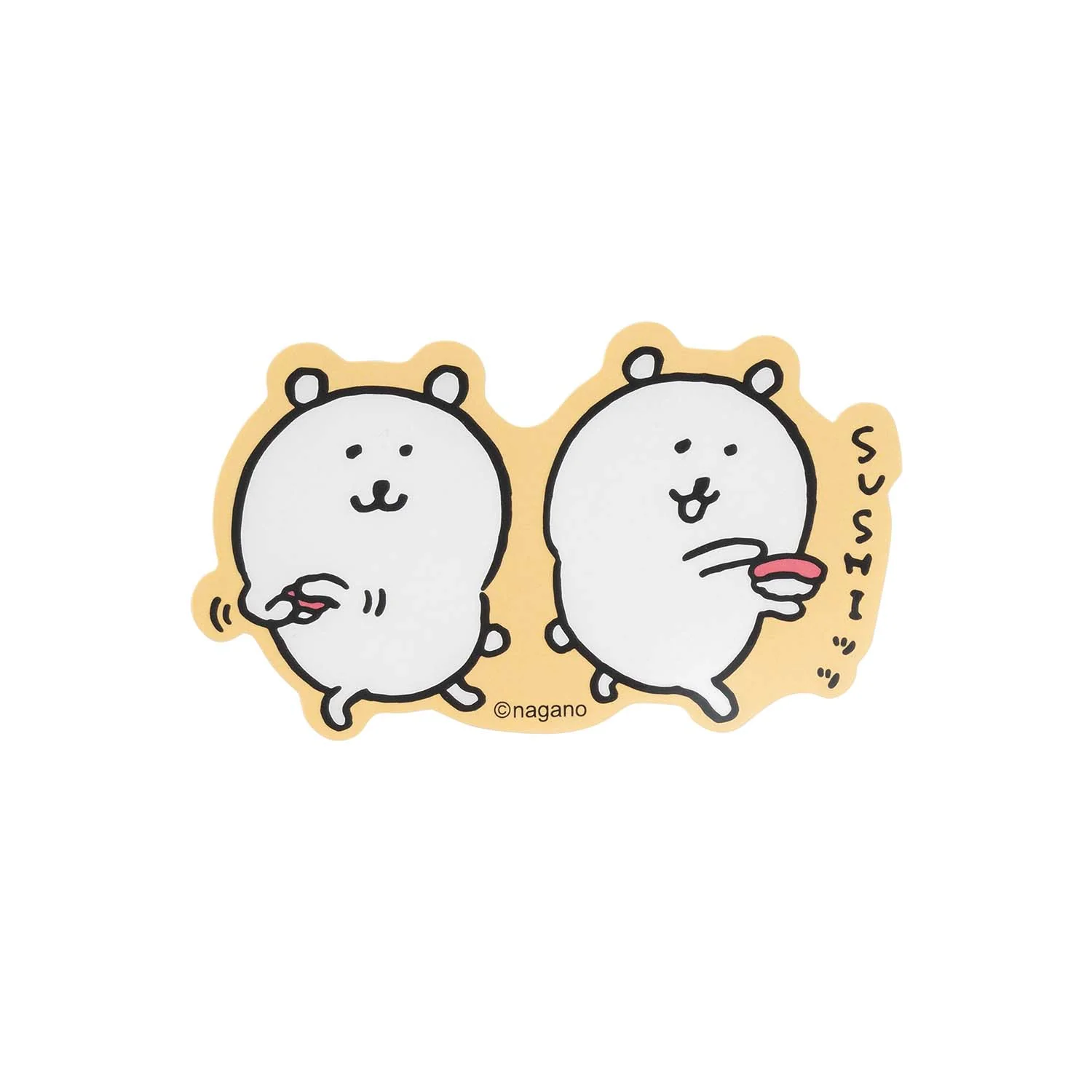 ナガノのくま＆もぐらコロッケ  スマホに貼れるサイズのステッカーコレクション 全16種 - Image 15