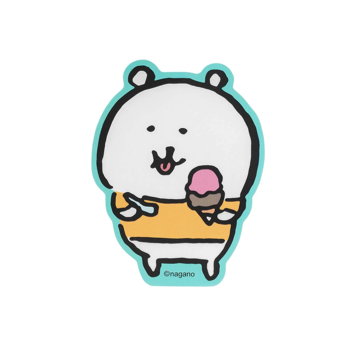 ナガノのくま＆もぐらコロッケ  スマホに貼れるサイズのステッカーコレクション 全16種 - Image 16