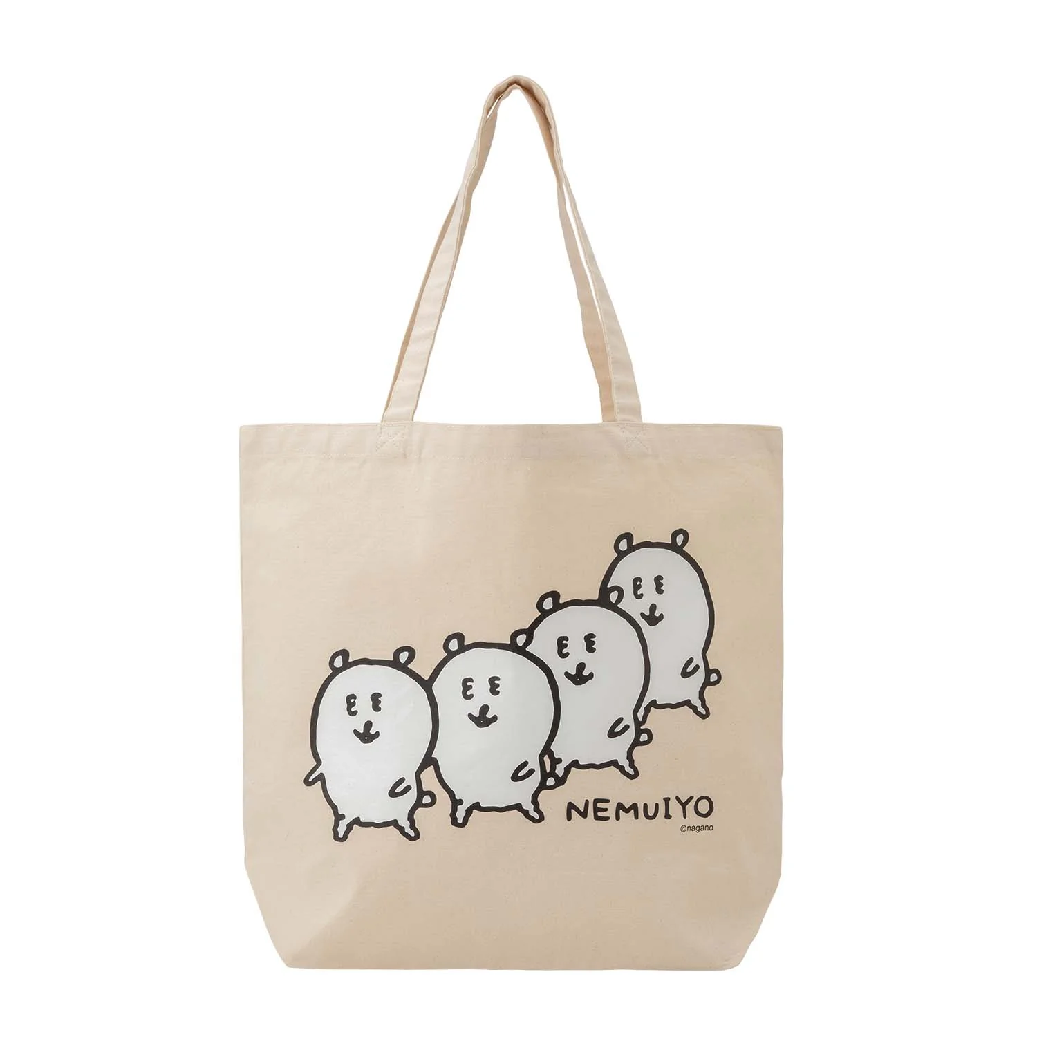 ナガノのくま 大きめトートバッグ（NEMUIYO） - Image 5