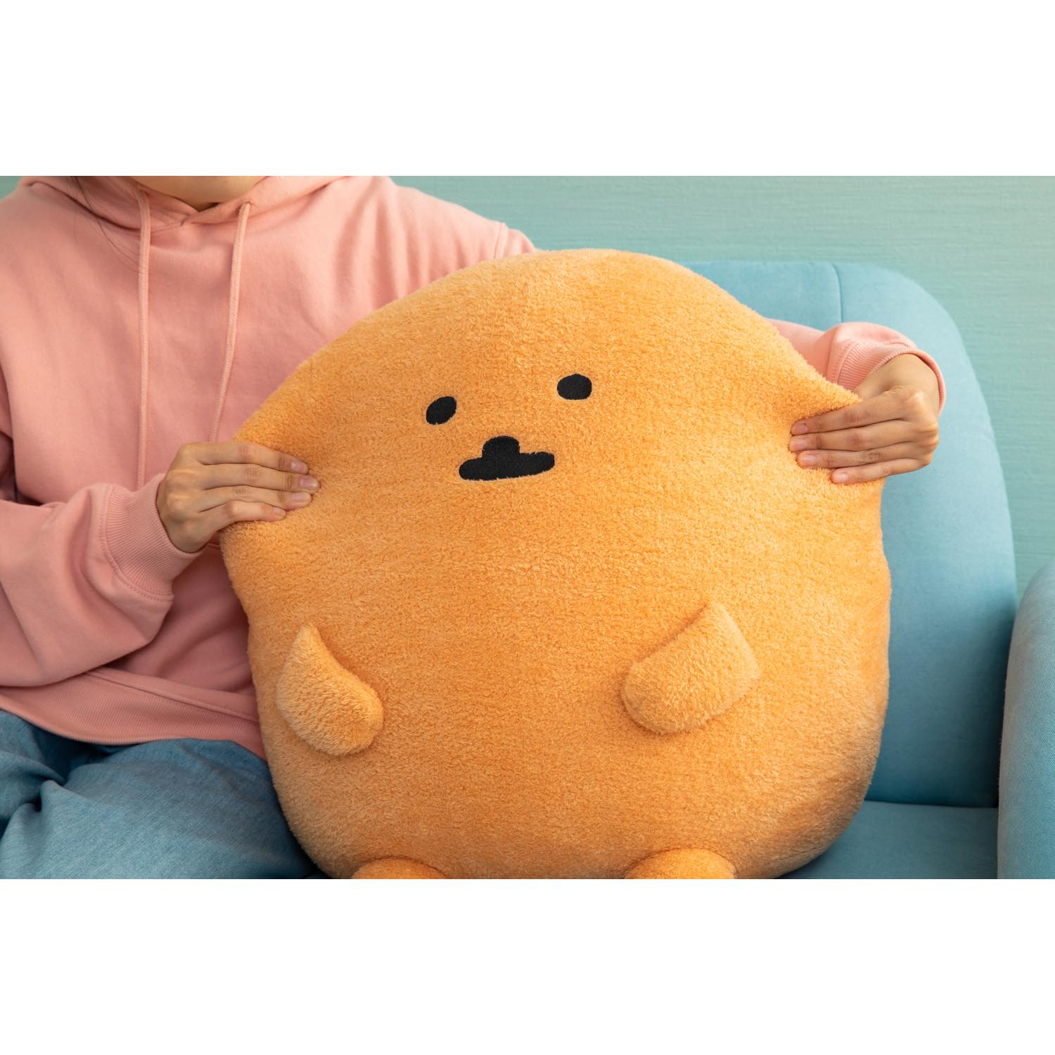 【予約】もぐらコロッケ 特大！サクッとぬいぐるみ（ふつうのおかお）【予約限定特典付き】【5月中旬発送】【他の商品と同時購入不可】【キャンペーン対象外】 - Image 3