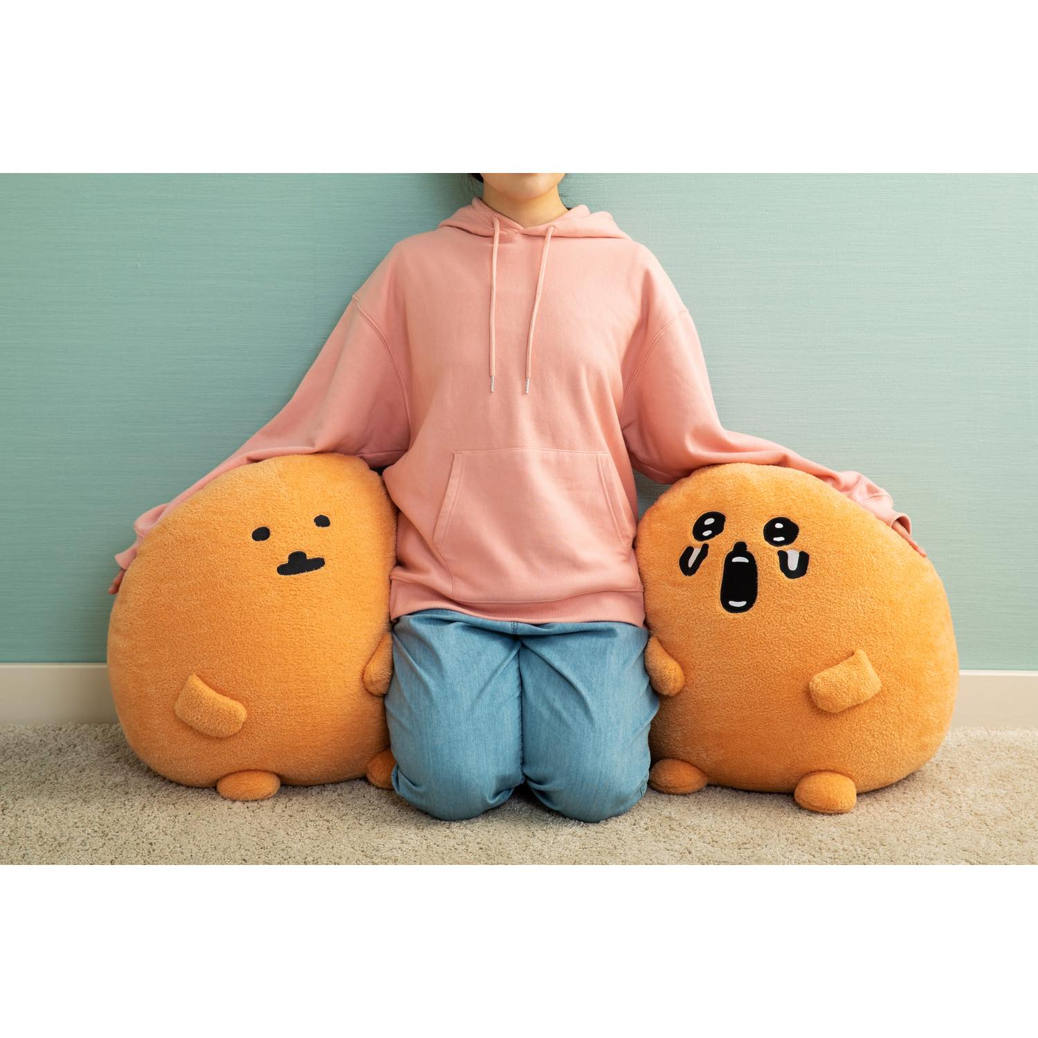 【予約】もぐらコロッケ 特大！サクッとぬいぐるみ（ふつうのおかお）【予約限定特典付き】【5月中旬発送】【他の商品と同時購入不可】【キャンペーン対象外】 - Image 6