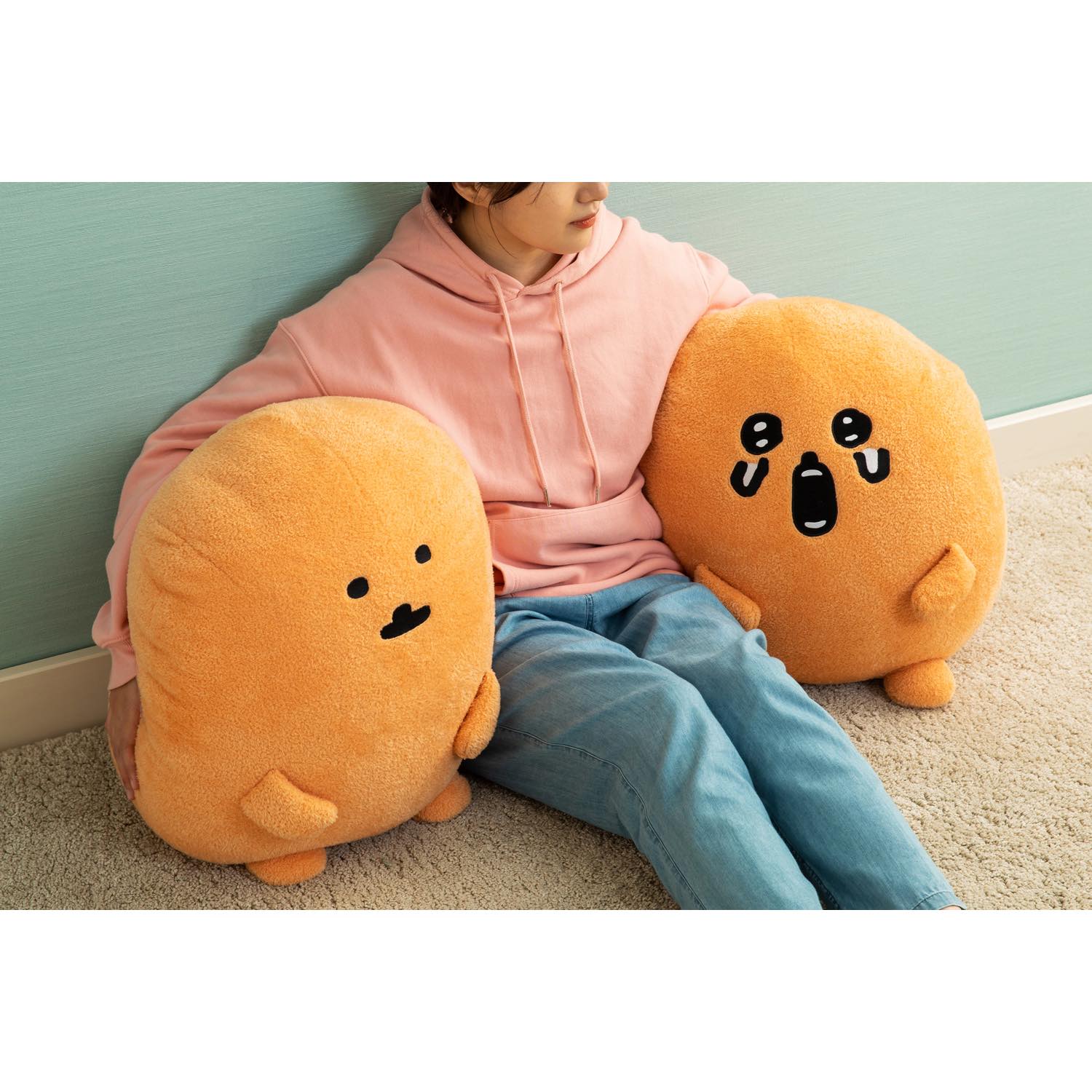 【予約】もぐらコロッケ 特大！サクッとぬいぐるみ（ふつうのおかお）【予約限定特典付き】【5月中旬発送】【他の商品と同時購入不可】【キャンペーン対象外】 - Image 7